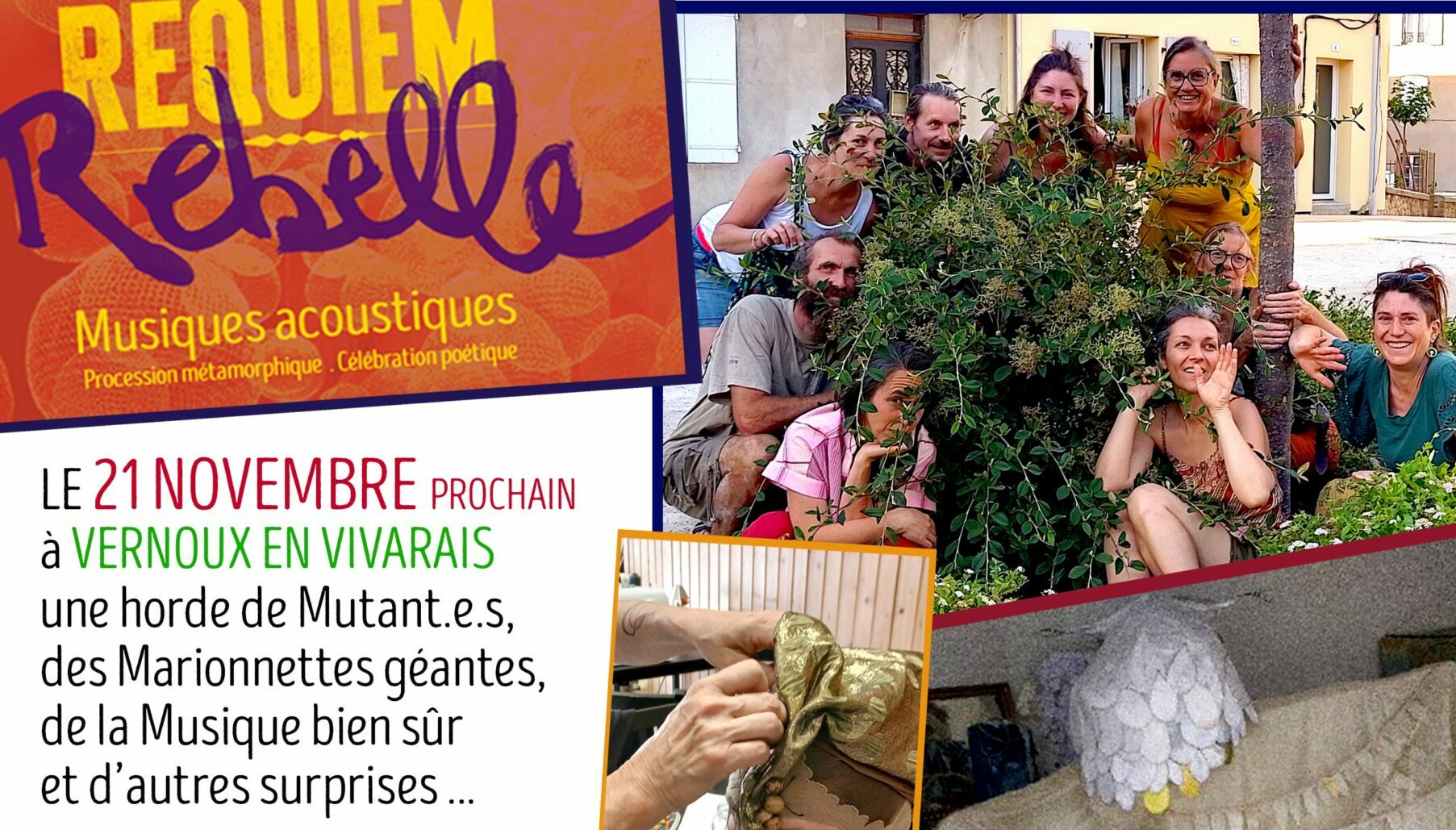 2026 – Visuels Requiem Rebelle #3 : La Mue